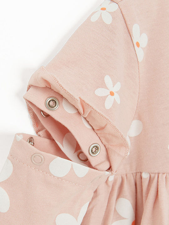 Rochie pentru Copii Mânecă lungă Floral Lightpink