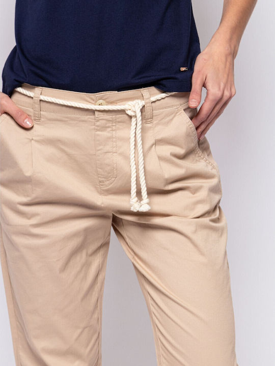 Dama Tesatura Pantaloni Bej