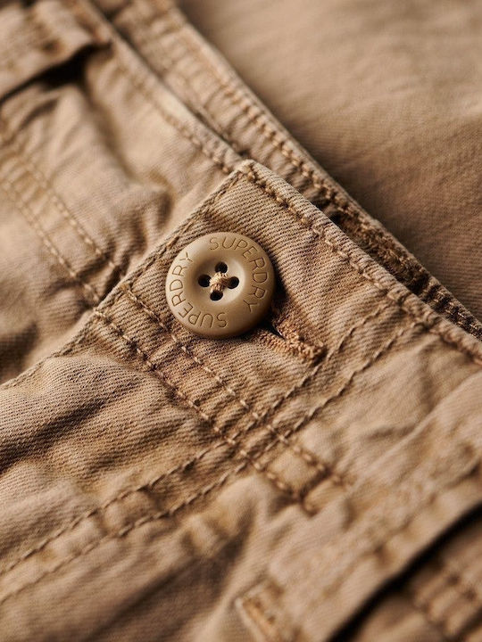 Superdry Ovin Core Мъжки Шорти Tan Khaki