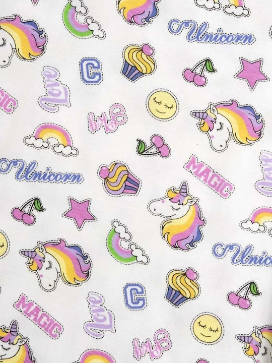 Chicco Pijama pentru copii De vară Albă