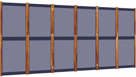 vidaXL Decorative Room Divider Wooden 420x180cm