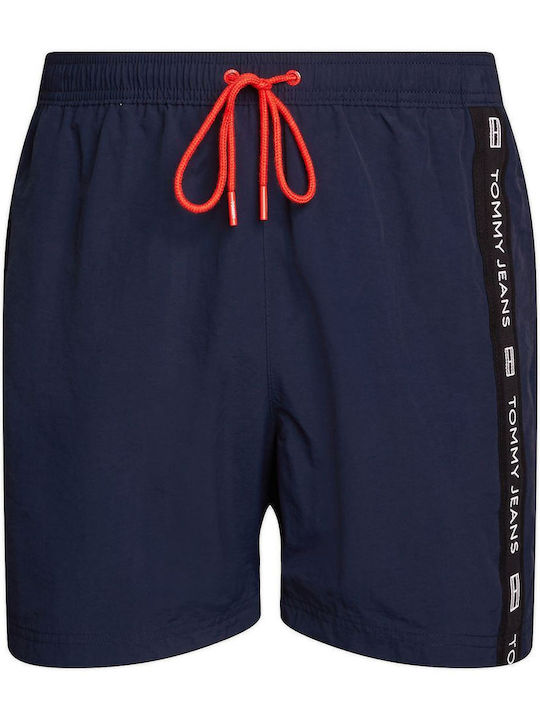 Ανδρικό Μαγιό Βερμούδα Dark Night Navy με Ρίγες