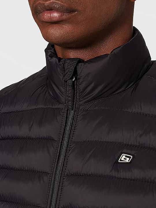 Sleeveless Jacket Puffer Black