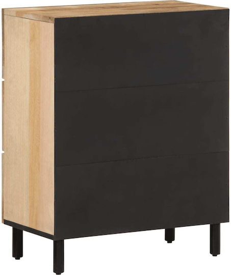 Kabinett Aufbewahrung mit 2 Schubladen L60xB33xH75cm