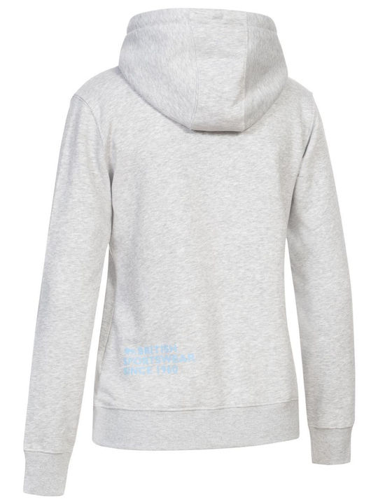 Balnacoil Women's Sweatshirt Hooded Grey/blue