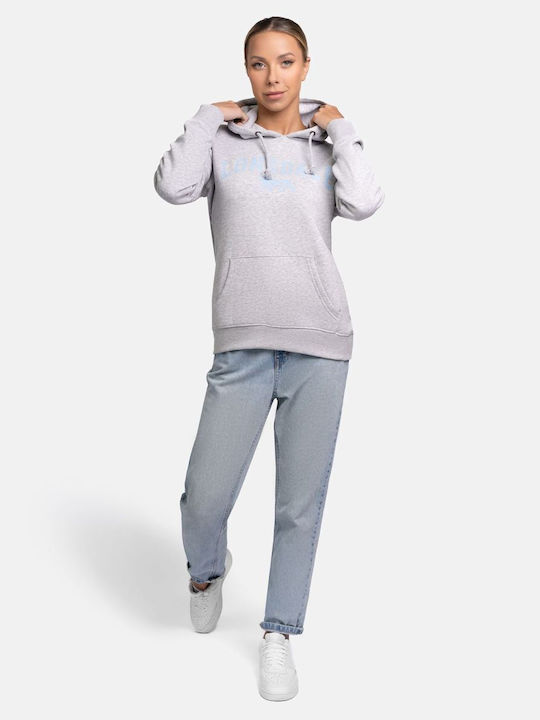 Balnacoil Women's Sweatshirt Hooded Grey/blue