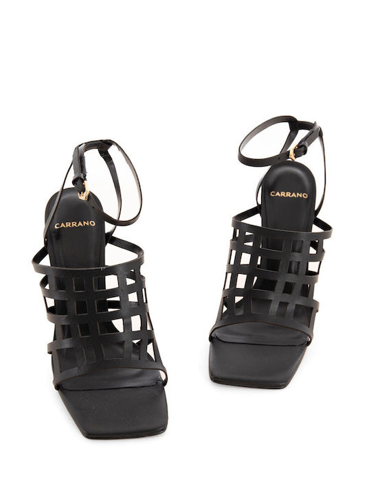 Carrano Damen Sandalen in Schwarz Farbe