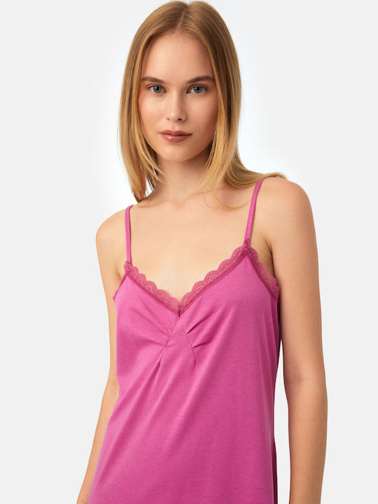 Minerva Summer Women's Nightdress Purple