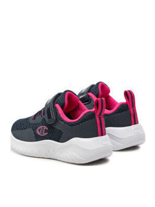 Softy Evolve Παιδικά Sneakers με Σκρατς Navy Μπλε