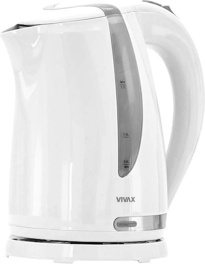 Vivax Електрически Кана 1.7л 2200W Бяла