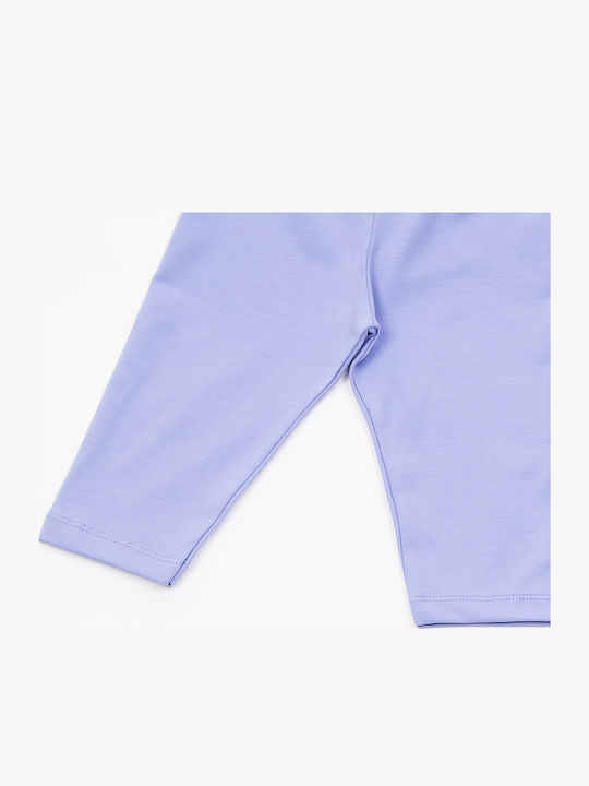 Kids Legging Capri Lavender