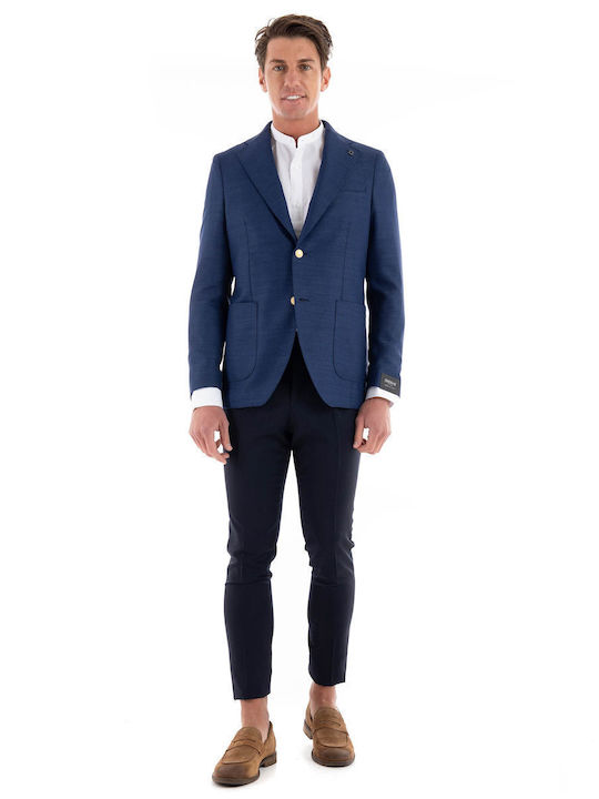 Manuel Ritz Pantaloni pentru bărbați Navy - 3632p1648-240000-89