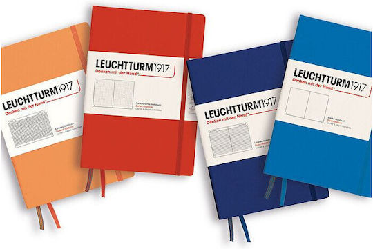 Leuchtturm1917 Carnet 123 Foi A5 cu Puncte Roșu