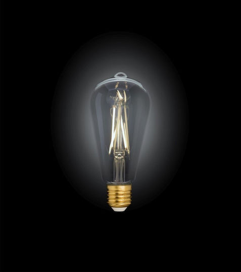 Lutec Smart Λάμπα LED 7.5W για Ντουί E27 και Σχήμα ST64 Θερμό Λευκό 806lm