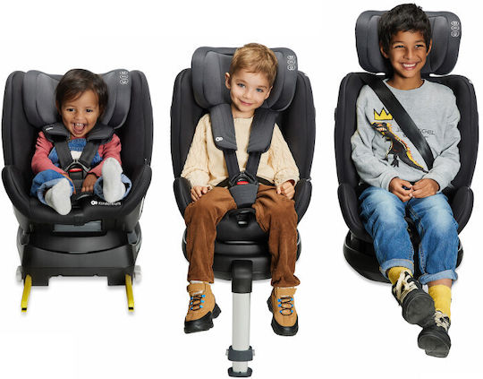 Kinderkraft Xrider Scaun Auto pentru Copii i-Size cu Isofix Gri