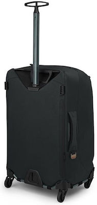 Osprey Ozone Travel Suitcase Fabric Black with 4 Wheels