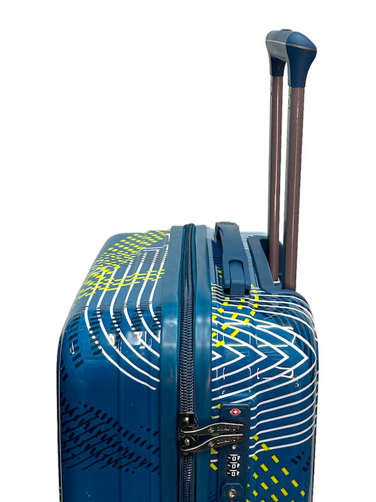 Olia Home Large Travel Suitcase Hard From Durable PC with 4 Wheels Height 75cm 7576300