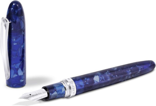 Campo Marzio Acropolis Writing Pen Blue with Red Ink