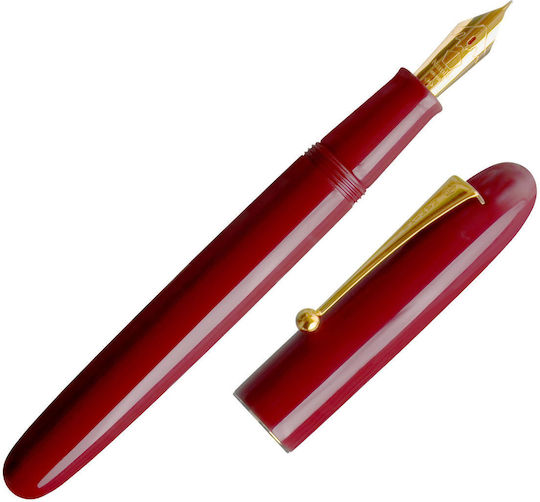 Pilot Namiki Emperor Fountain Pen Fine 0.6mm Red with Red Ink