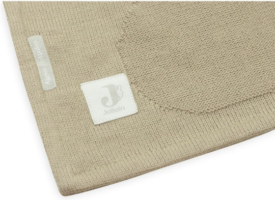 Jollein Κουβέρτα Αγκαλιάς & Λίκνου Χακί Olive Green 100x75εκ.