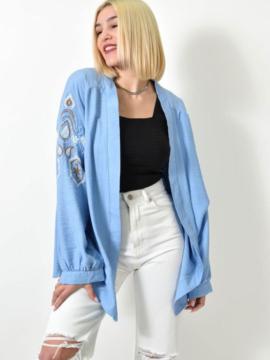 Damen Jacke Blue 23457