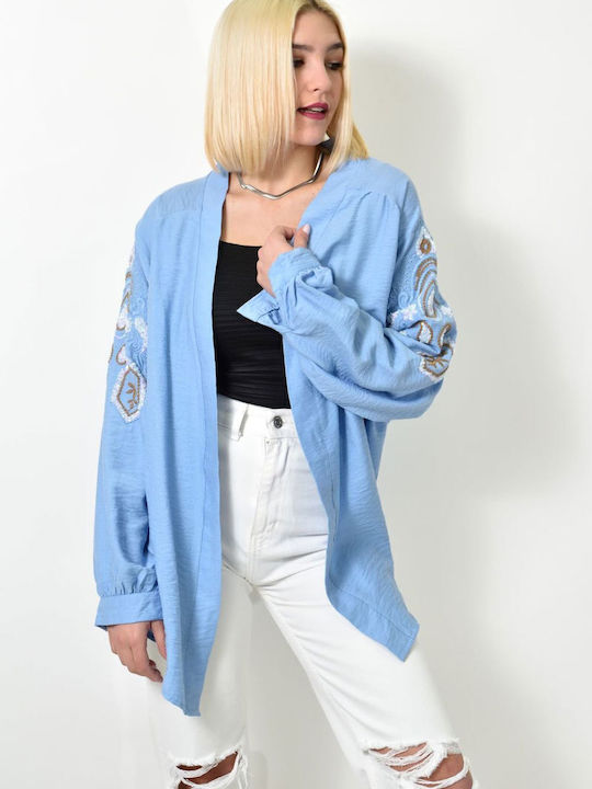 Damen Jacke Blue 23457