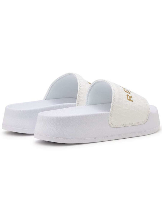 Replay Lotty Frauen Flip Flops in Weiß Farbe