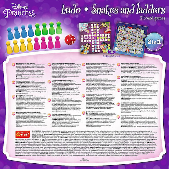 Board Game Ludo And Snakes & Ladders for 2-4 Players 4+ Years Old (EN) Trefl