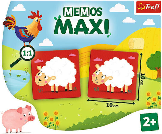 Board Game Memos Cute Farm 2+ Years Old (EN) Trefl