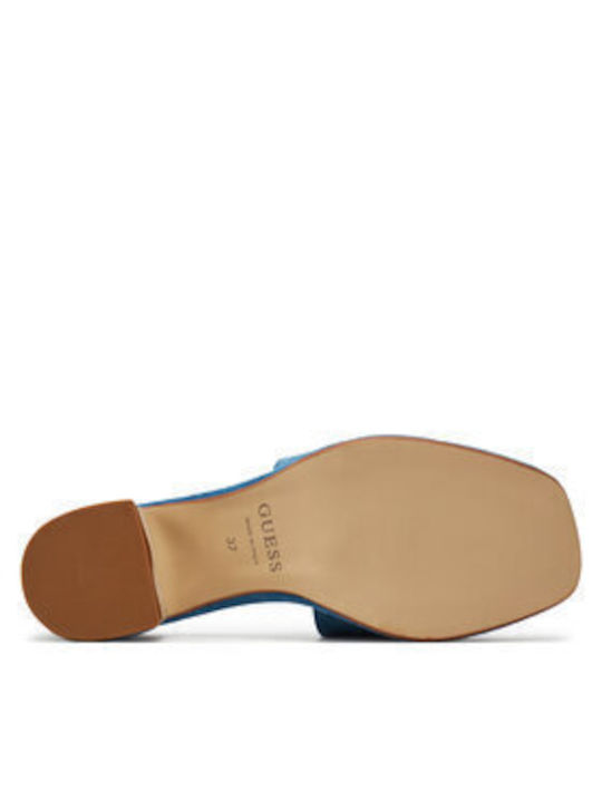 Guess Heel Mules Blue