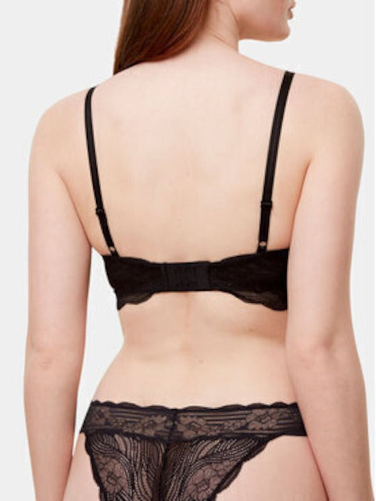 Sloggi Bralette Σουτιέν Μαύρο