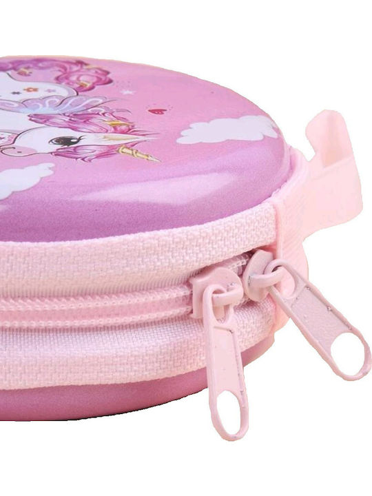 Tatu Moyo Kinder Geldbörse mit Reißverschluss Rosa
