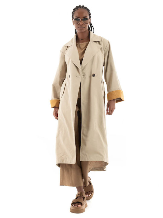 Only Women's Gabardine Light Beige