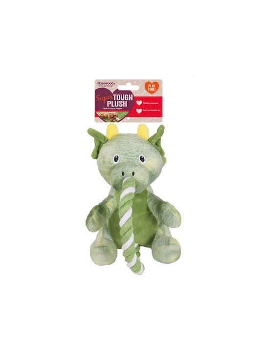 Rosewood Dragon Плюшена Играчка За Куче 21см Зелена Rosewood Dragon Плюшена Играчка За Куче 21см Зелена
