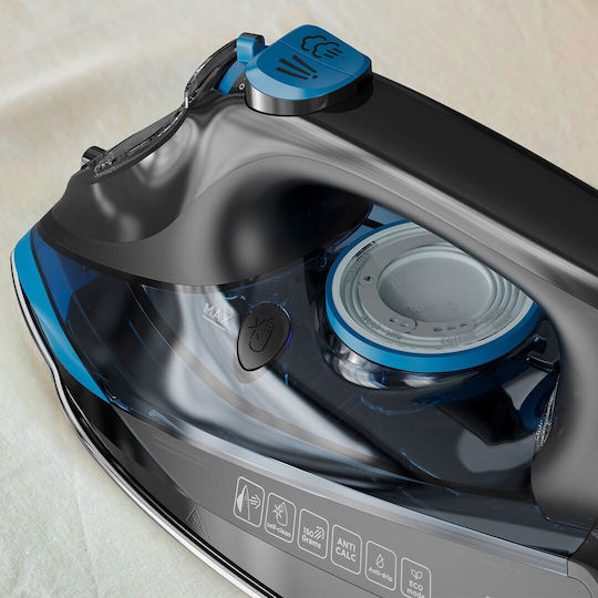 Black & Decker Σίδερο Ατμού 2600W με Κεραμική Πλάκα