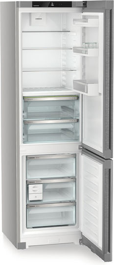 Liebherr Ψυγειοκαταψύκτης 361lt NoFrost Υ201.5xΠ59.7xΒ67.5εκ. Inox Plus BioFresh