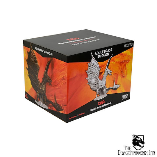 WizKids Dungeons & Dragons Figură Nevopsită Dragon Adult Din Alamă