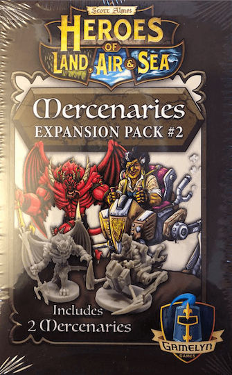 Gamelyn Heroes of Land, Air & Sea Mercenaries Expansion Pack #2 Unpainted Figures