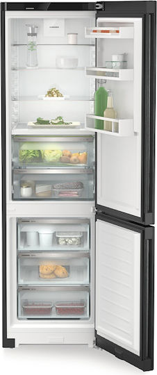 Liebherr Fridge-Freezer 361lt NoFrost H201.5xW59.7xD67.5cm Gray Plus BioFresh