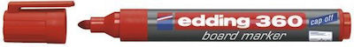 Edding 360 Whiteboard Marker 3mm Red