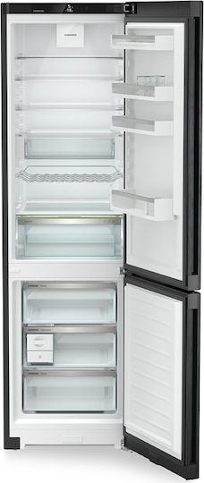 Liebherr Kühl-Gefrierkombination 371Es NoFrost H201.5xB59.7xT67.5cm. Gray Plus