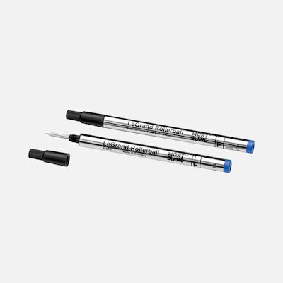 Mont Blanc Legrand Ανταλλακτικό Μελάνι για Στυλό Royal Blue Rollerball Fine 2τμχ