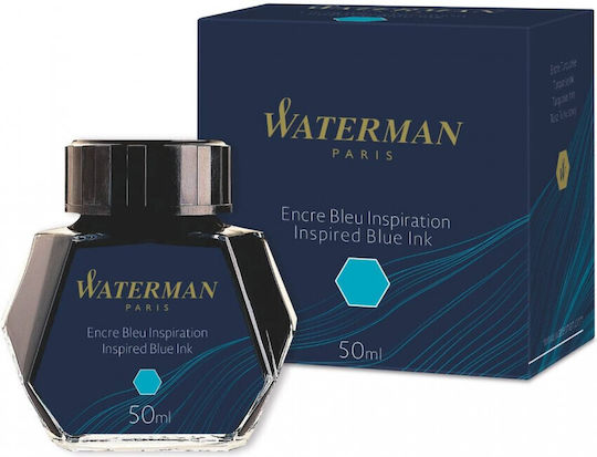 Waterman Ανταλλακτικό Μελάνι για Πένα Sea Blue 50ml