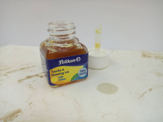 Pelikan Ανταλλακτικό Μελάνι για Πένα Κίτρινο 10ml