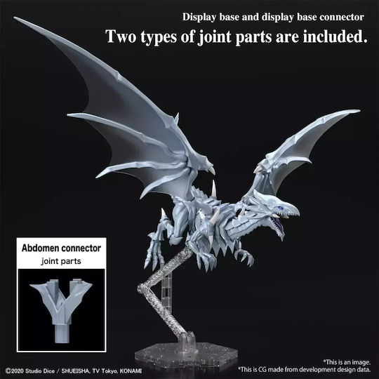 Bandai Spirits Yu-Gi-Oh Синьоок Бял Дракон Figure-Rise Standard Фигура За Действие 20см