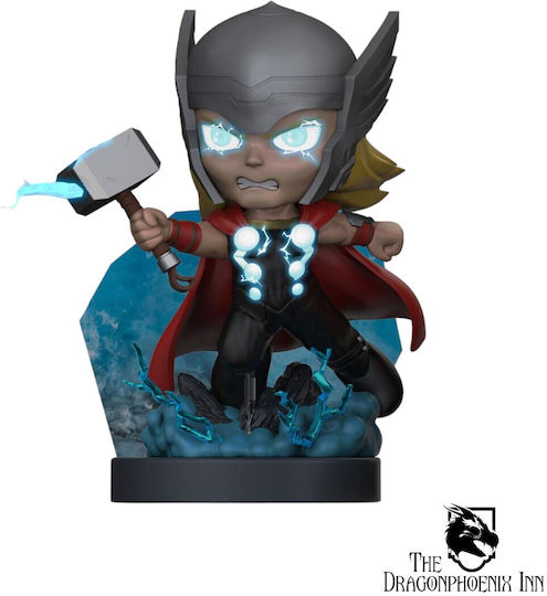 The Loyal Subjects Marvel: Thor Gott-Modus (Schwarzes Licht) Sammlerstück-Figur 10cm