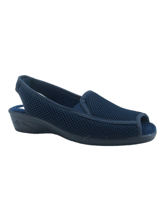Dicas S728 Winter Women's Slippers in Blue color