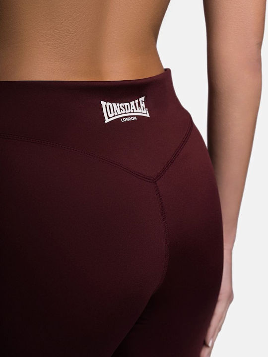 Garrabost Schulung Frauen Lang Leggings Oxblood