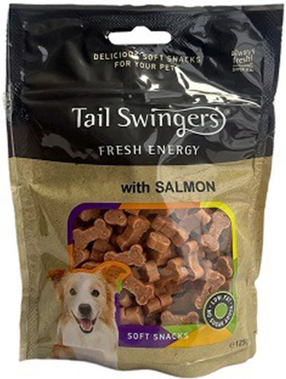 Pet Interest Tail Swingers Biscuit Dog with Salmon and Cereals