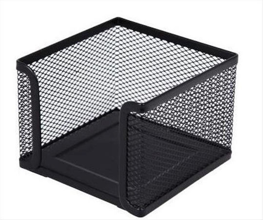 Μεταλλική Θήκη Χαρτιών σε Μαύρο Χρώμα 10x18x10εκ.